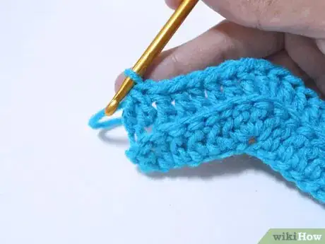 Image titled Crochet a Chevron Scarf Step 14