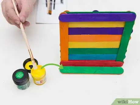 Image titled Make Photo Frames from Ice Cream Sticks Step 20