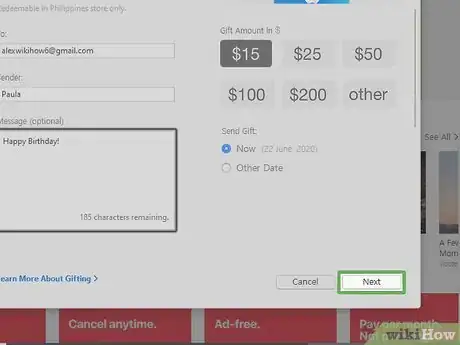 Image titled Transfer iTunes Credit Step 9