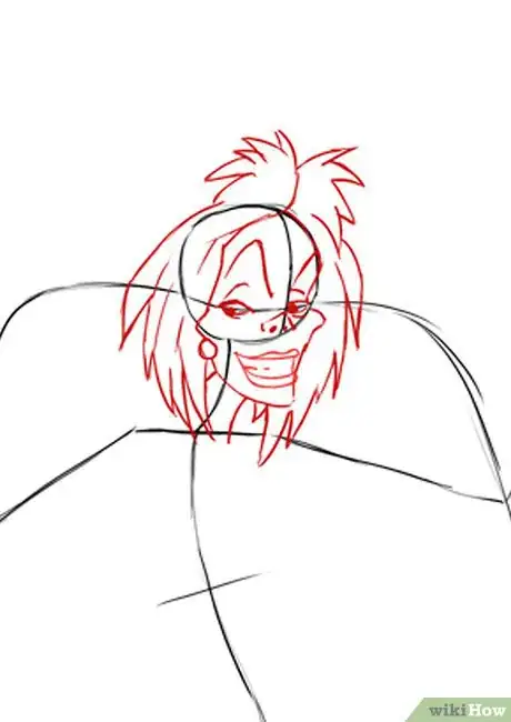 Image titled Draw CruelaDeVil Head Step 3