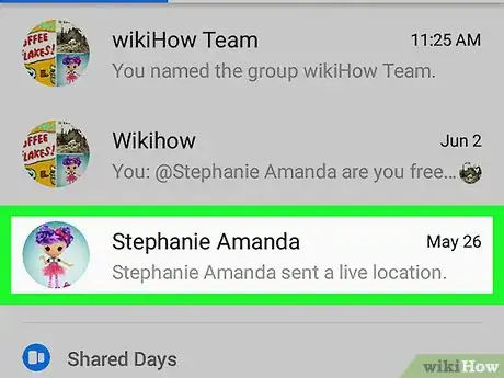 Image titled Use Reactions in Facebook Messenger on Android Step 2