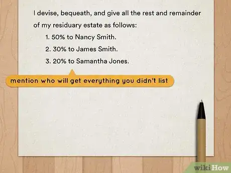 Image titled Write a Will in Texas Step 5