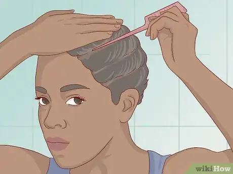 Image titled Add Sculpted Waves to Short Hair Step 2