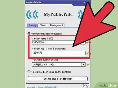 Image titled Set Your Laptop Up As a WiFi Range Extender with MyPublicWiFi Step 4