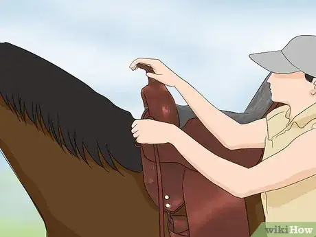 Image titled Fit a Western Saddle Step 1