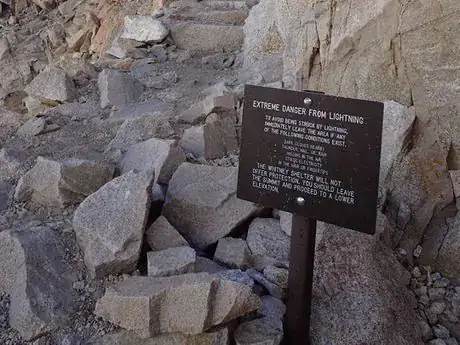 Image titled Mt Whitney Lightening Sign.JPG