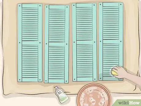 Image titled Paint Louvered Shutters Step 3