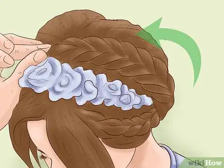 Image titled Do a Braided Flower Crown Hairstyle Step 9