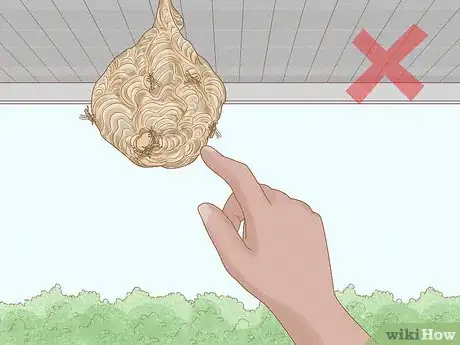 Image titled Get Rid of a Wasp's Nest Step 4