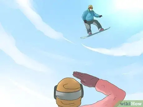 Image titled Hit a Jump on a Snowboard Step 3