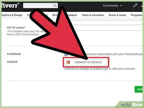 Image titled Link Your Social Media on Fiverr Step 9
