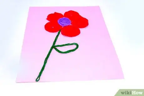Image titled Make Spring Flower Yarn Art Step 6