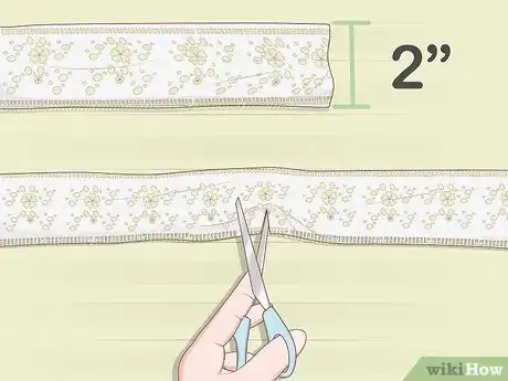 Image titled Refashion Sleeves with Lace Step 8