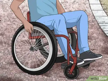 Image titled Operate a Wheelchair Safely Outdoors Step 6