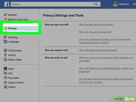 Image titled Keep Private on Facebook Step 5
