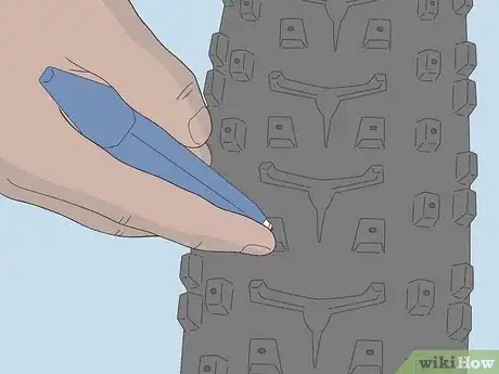 Image titled Put Studs in Fat Bike Tires Step 3