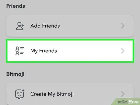 Image titled Remove Yourself from a Private Snapchat Story Step 2