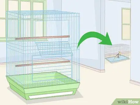 Image titled Clean a Cockatiel Habitat Step 11
