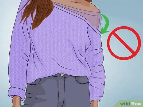 Image titled Wear Off the Shoulder Tops in Cold Weather Step 3