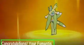 Evolve Fomantis in Pokémon Sun and Moon