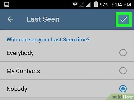 Image titled Hide Last Seen on Telegram on Android Step 7