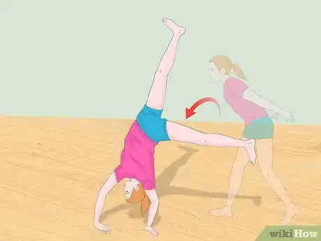 Image titled Do a Roundoff Back Tuck Step 2