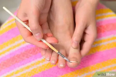 Image titled Do a French Pedicure Step 12