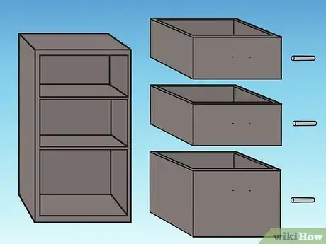 Image titled Give a File Cabinet a Makeover Step 1