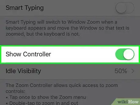 Image titled Show the Zoom Controller on an iPhone Step 5