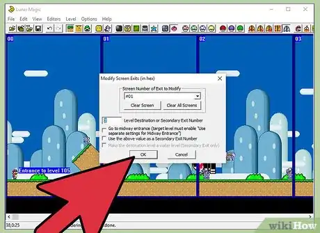 Image titled Build a Door and Level Entrance in Lunar Magic Step 10