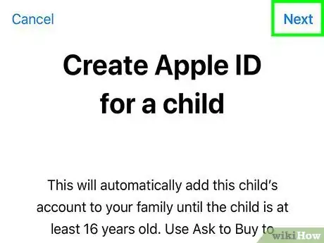 Image titled Create an Apple ID for Children Step 12