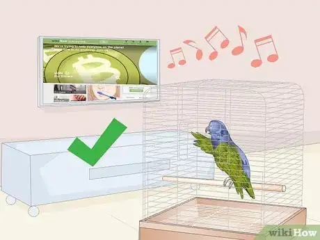 Image titled Keep a Pionus Parrot Entertained Step 14