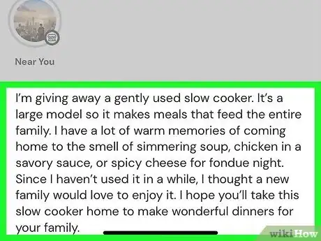 Image titled Post an Offer on WeShare Step 15