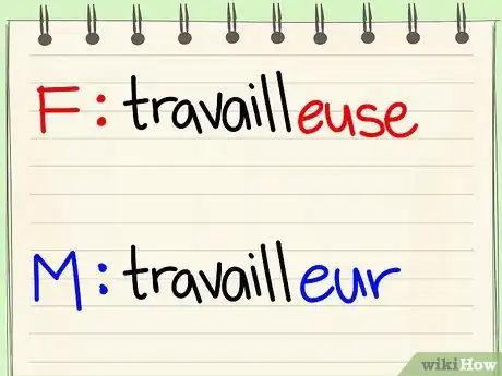 Image titled Change Masculine Nouns to Feminine Nouns in French Step 5