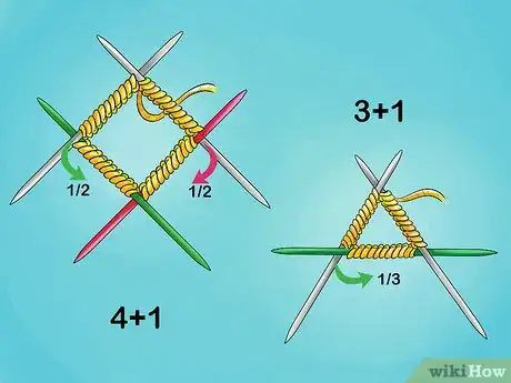 Image titled Knit With Double Pointed Needles Step 5