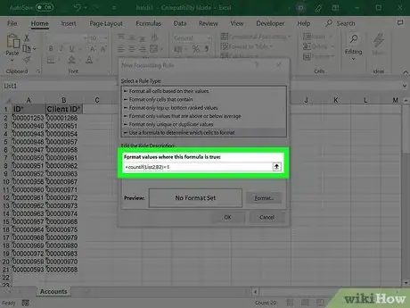 Image titled Compare Two Lists in Excel Step 14