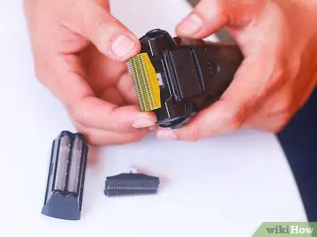 Image titled Shave With an Electric Shaver Step 7