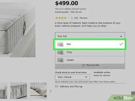 Image titled Buy a Mattress Online Step 7