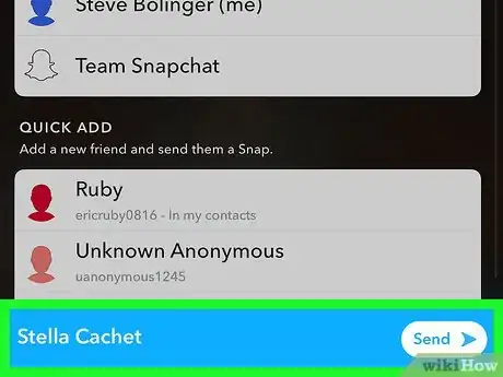 Image titled Post Long Videos on Snapchat on iPhone or iPad Step 7