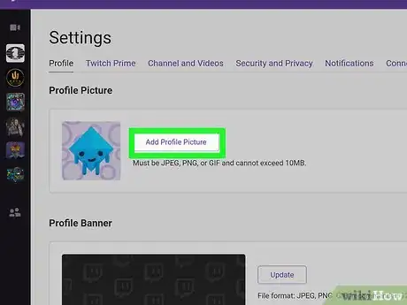 Image titled Change Your Twitch Profile Picture on Android Step 7