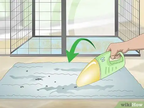 Image titled Clean a Pet Cage with a Fleece Bottom Step 5