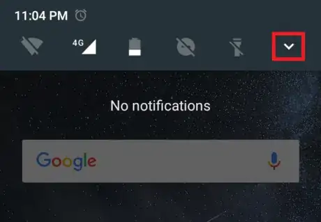 Image titled Android 7 notification panel bar.png