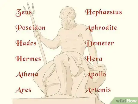 Image titled Know the Twelve Olympians of Greek Mythology Step 1