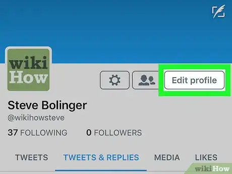 Image titled Add Your Birthday on Twitter on iPhone or iPad Step 3