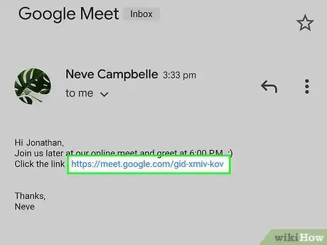 Image titled Accept a Google Meet Invite Step 6