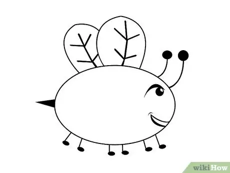 Image titled Draw a Cartoon Bee Step 6