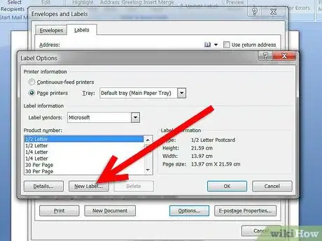 Image titled Create and Print Labels for a Single Item or Address in Microsoft Word Step 3Bullet4