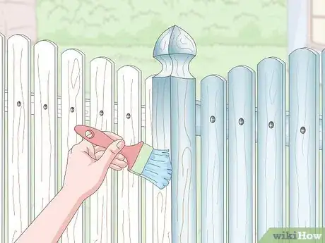 Image titled Paint a Wood Fence Step 8