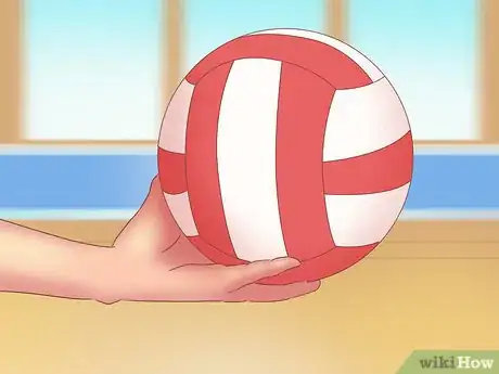 Image titled Do an Underhand Serve Step 2