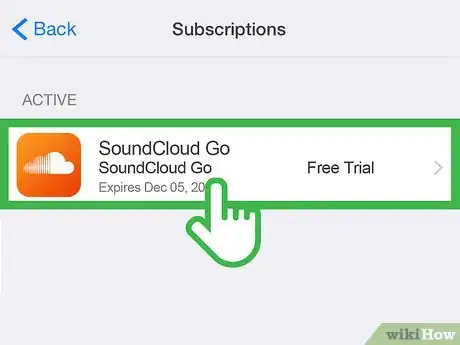 Image titled Cancel a SoundCloud Subscription on iPhone or iPad Step 7